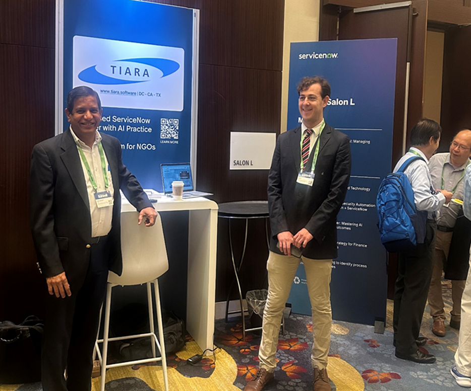 ServiceNow Summit Washington DC event with Tiara Software
